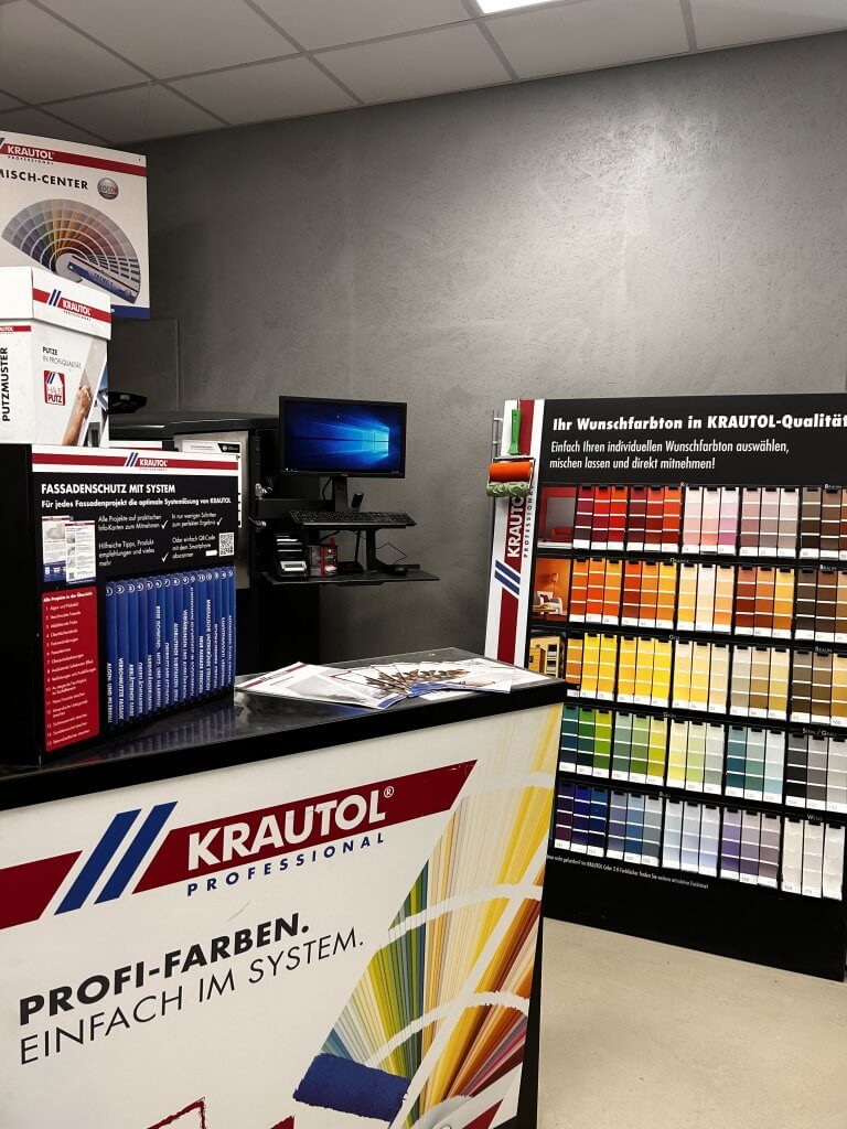 Ladengeschaft Farbmischservice Krautol